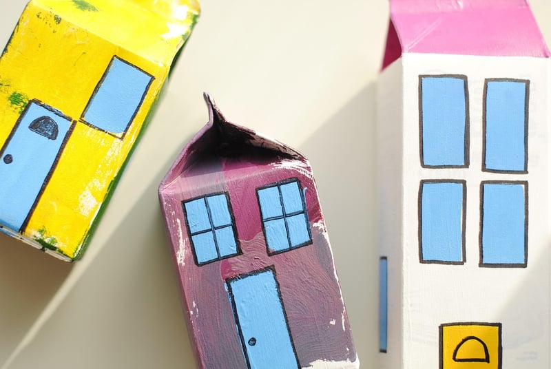 Functional upcycled crafts